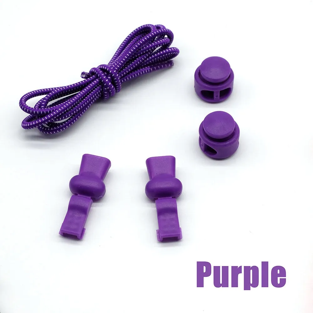 1Pair Colored Dots Round Shoelaces