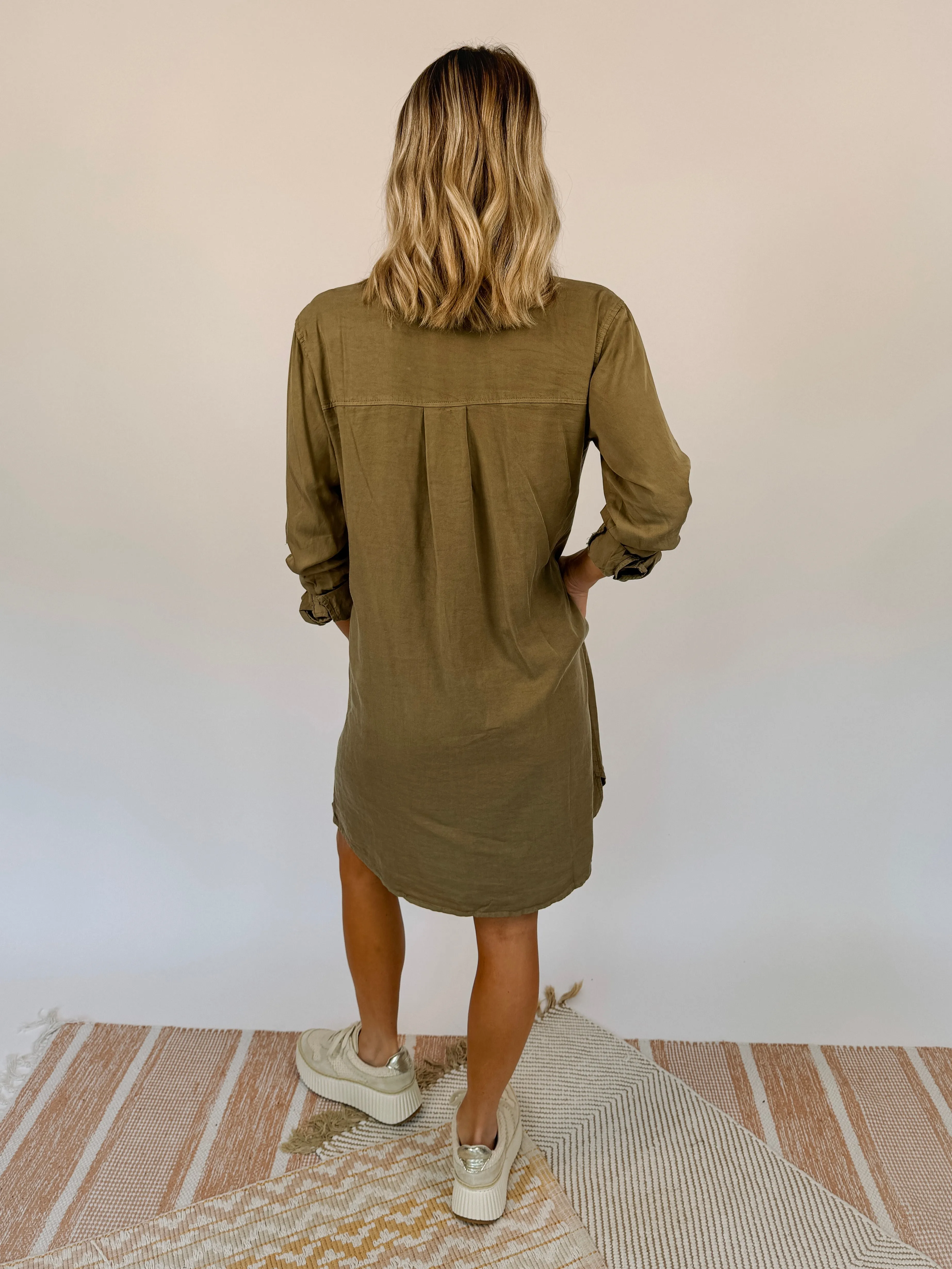 Abigail Button Up Dress