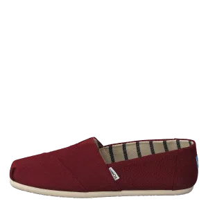 Alpargata Black Cherry Heritage Canvas