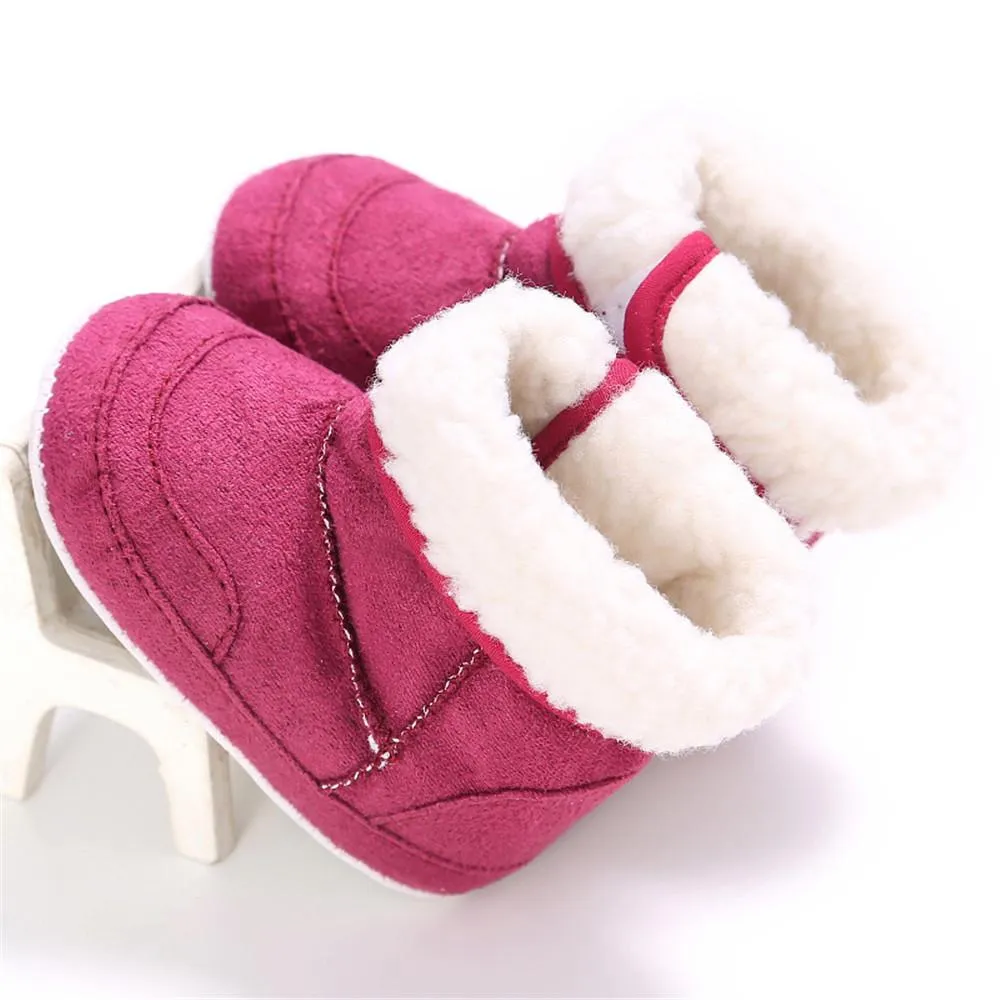 Baby Unisex Foldable Warm Magic Tape Snow Boots