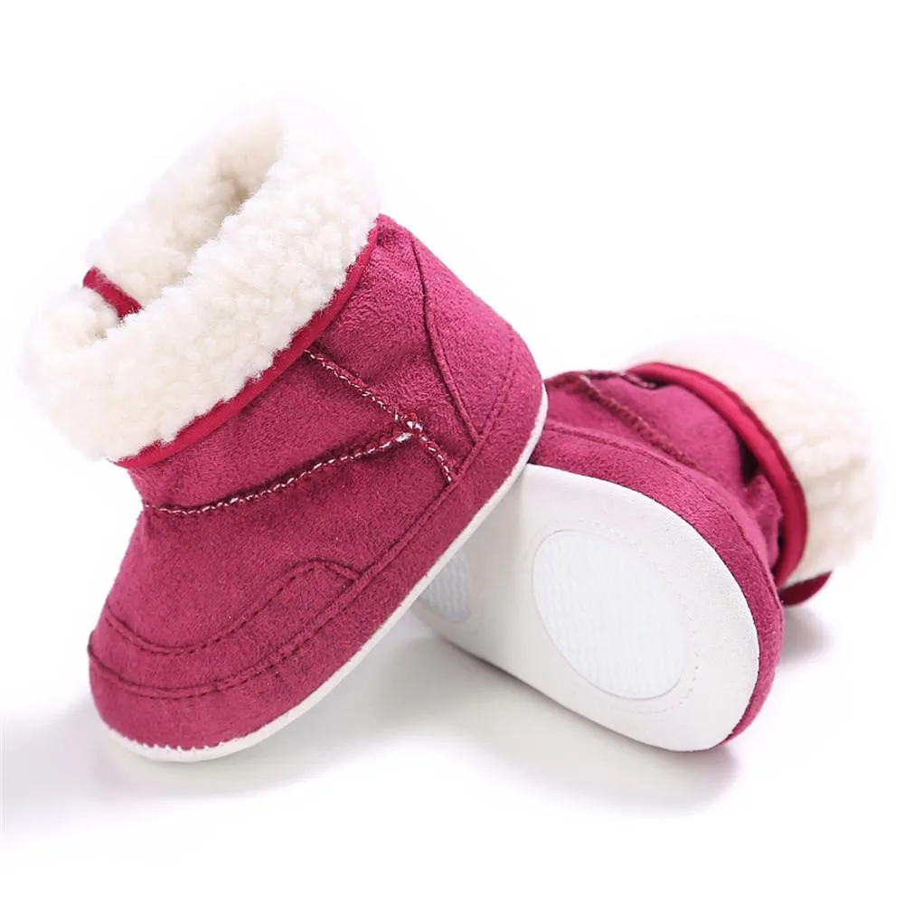 Baby Unisex Foldable Warm Magic Tape Snow Boots