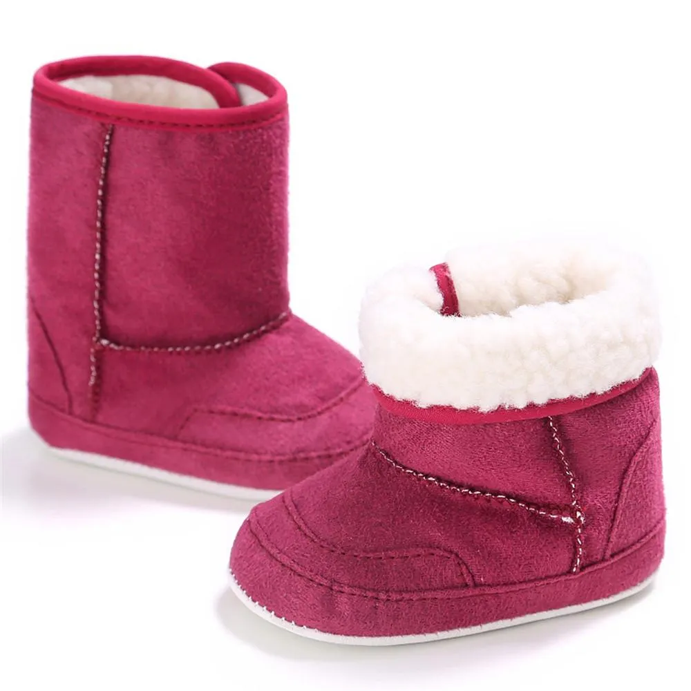 Baby Unisex Foldable Warm Magic Tape Snow Boots