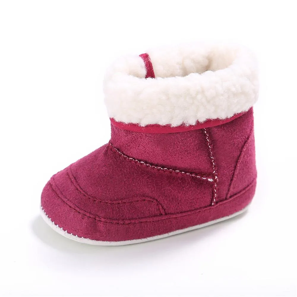 Baby Unisex Foldable Warm Magic Tape Snow Boots