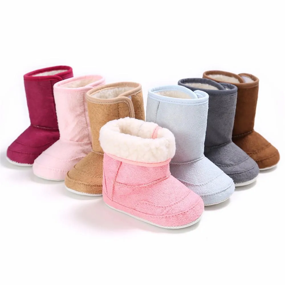 Baby Unisex Foldable Warm Magic Tape Snow Boots