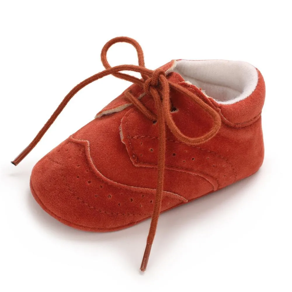 Baby Unisex Lace-up Casual Flats Baby Shoes Wholesale