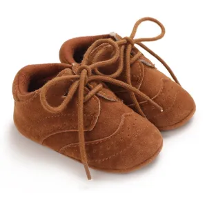 Baby Unisex Lace-up Casual Flats Baby Shoes Wholesale