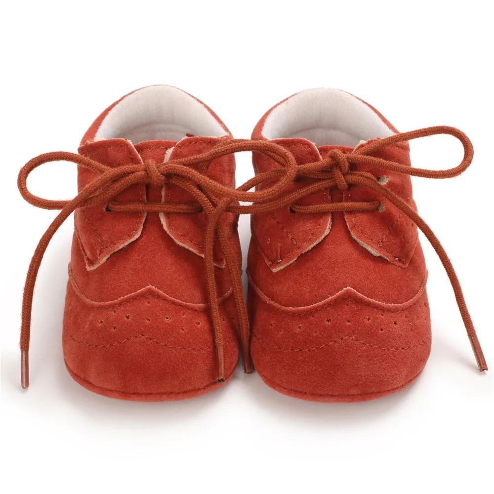 Baby Unisex Lace-up Casual Flats Baby Shoes Wholesale