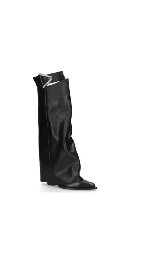 Black Leather Boots