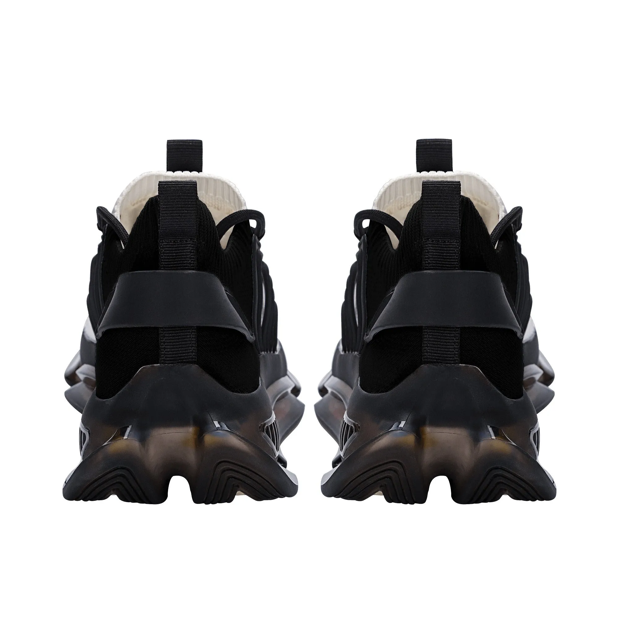 Blk Insct Famii Mens Air Heel React Sneakers