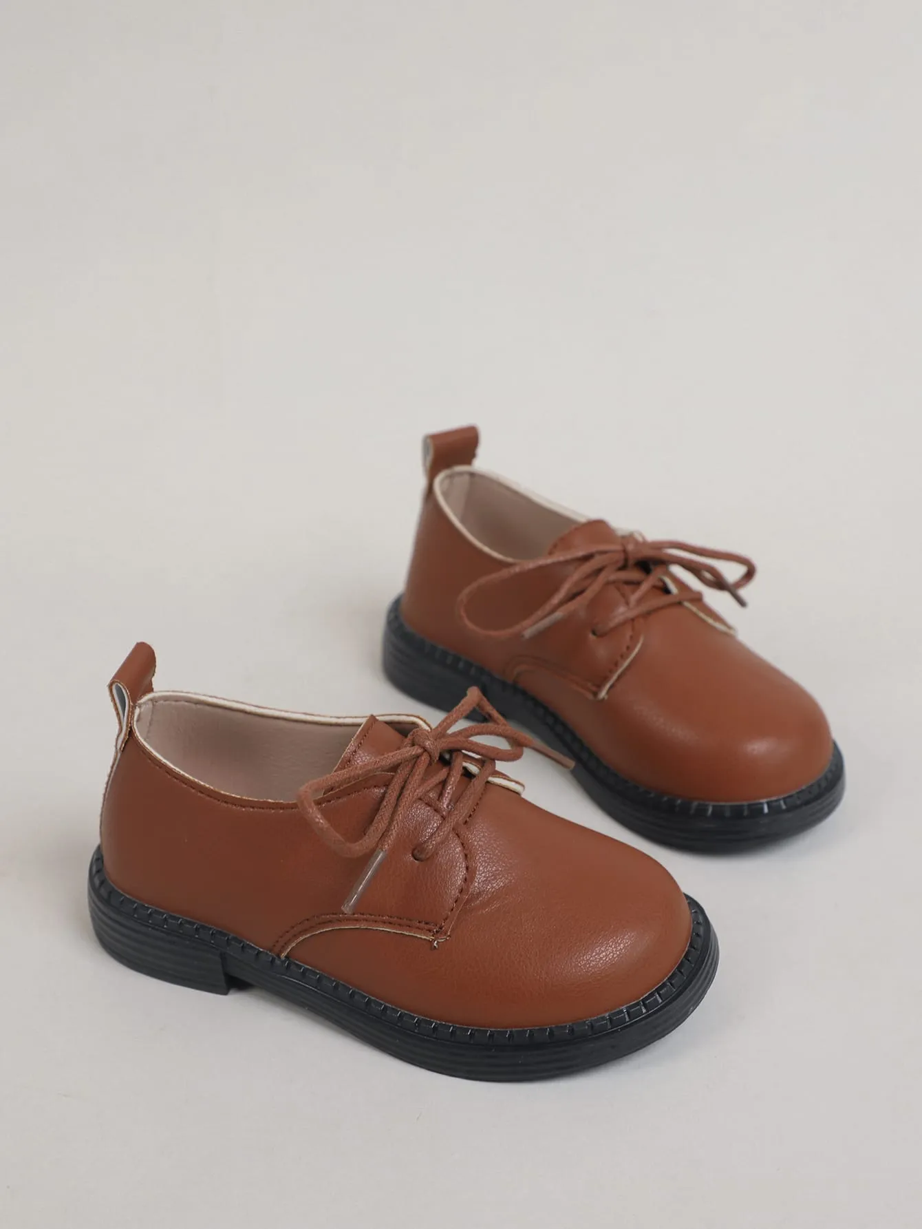 Boys Lace-up Front Flat Oxfords- FD