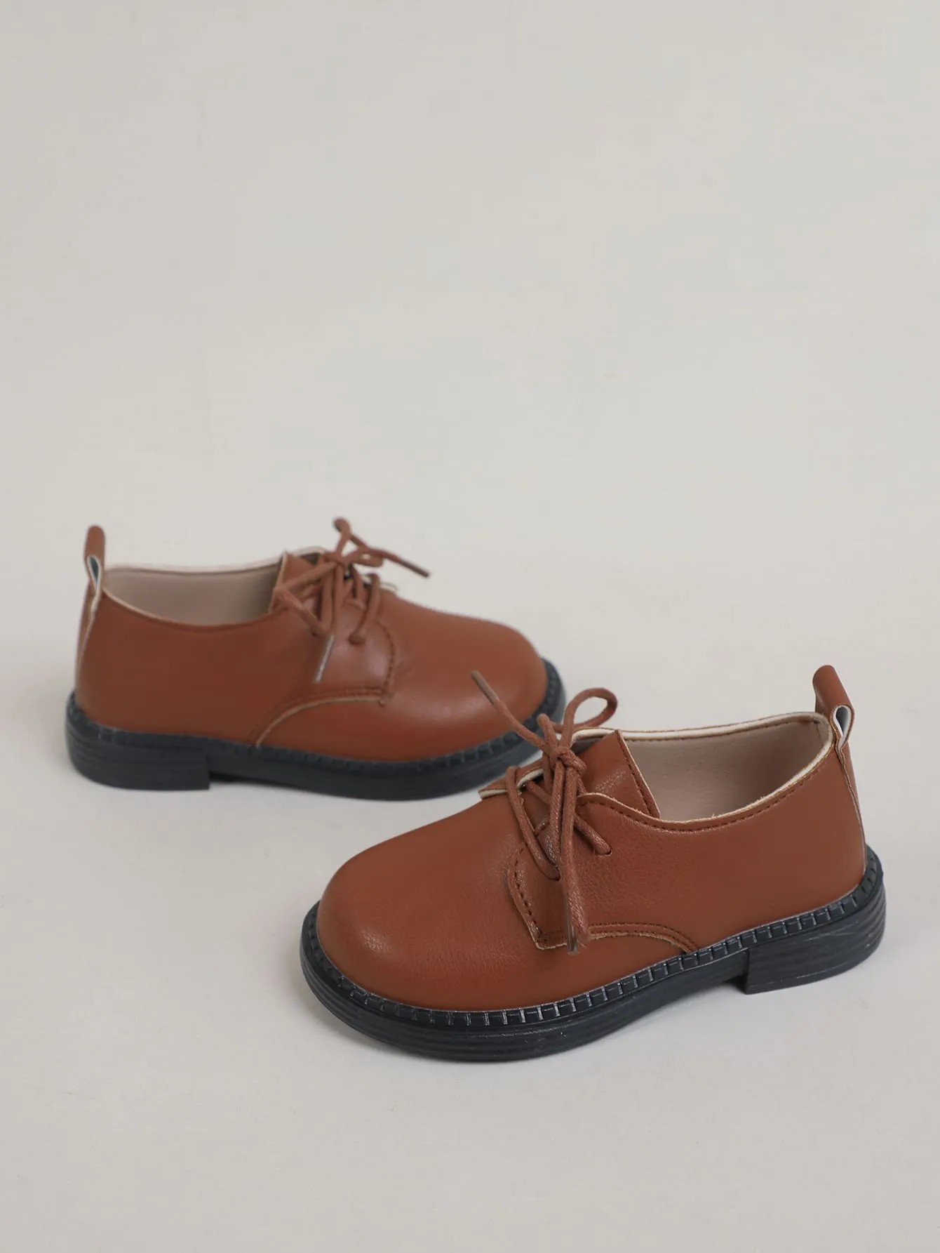 Boys Lace-up Front Flat Oxfords- FD