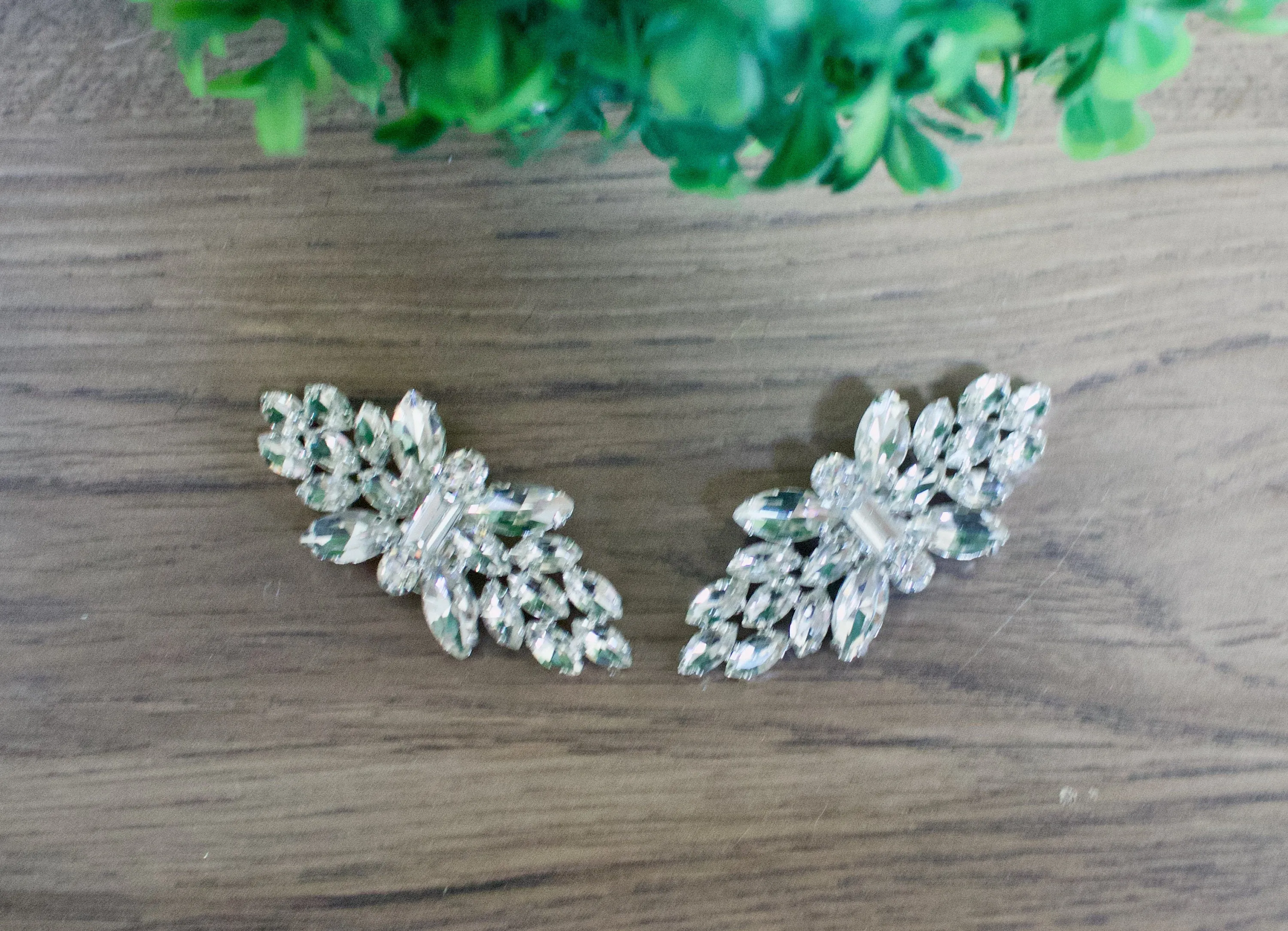 Bridal Shoe Brooch Bridal Shoe clips Wedding Shoe Clips Wedding shoes Crystal Bridal Shoes Bridesmaids Gift Crystal shoe brooch