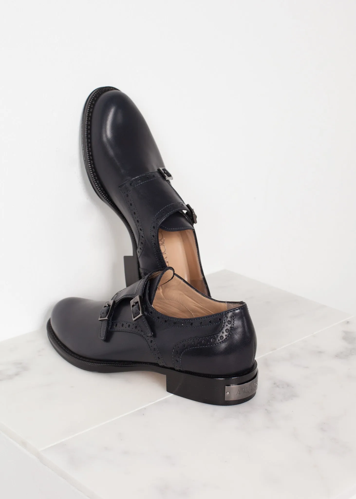Buckle Shoe in Navy - Less Choice