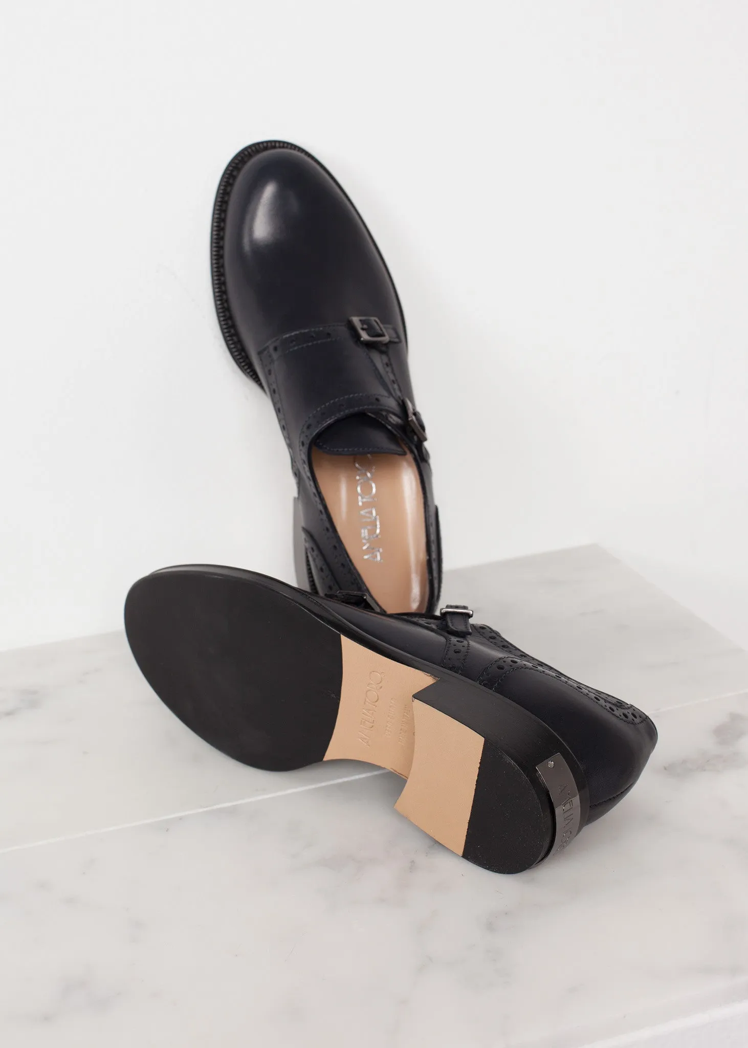 Buckle Shoe in Navy - Less Choice