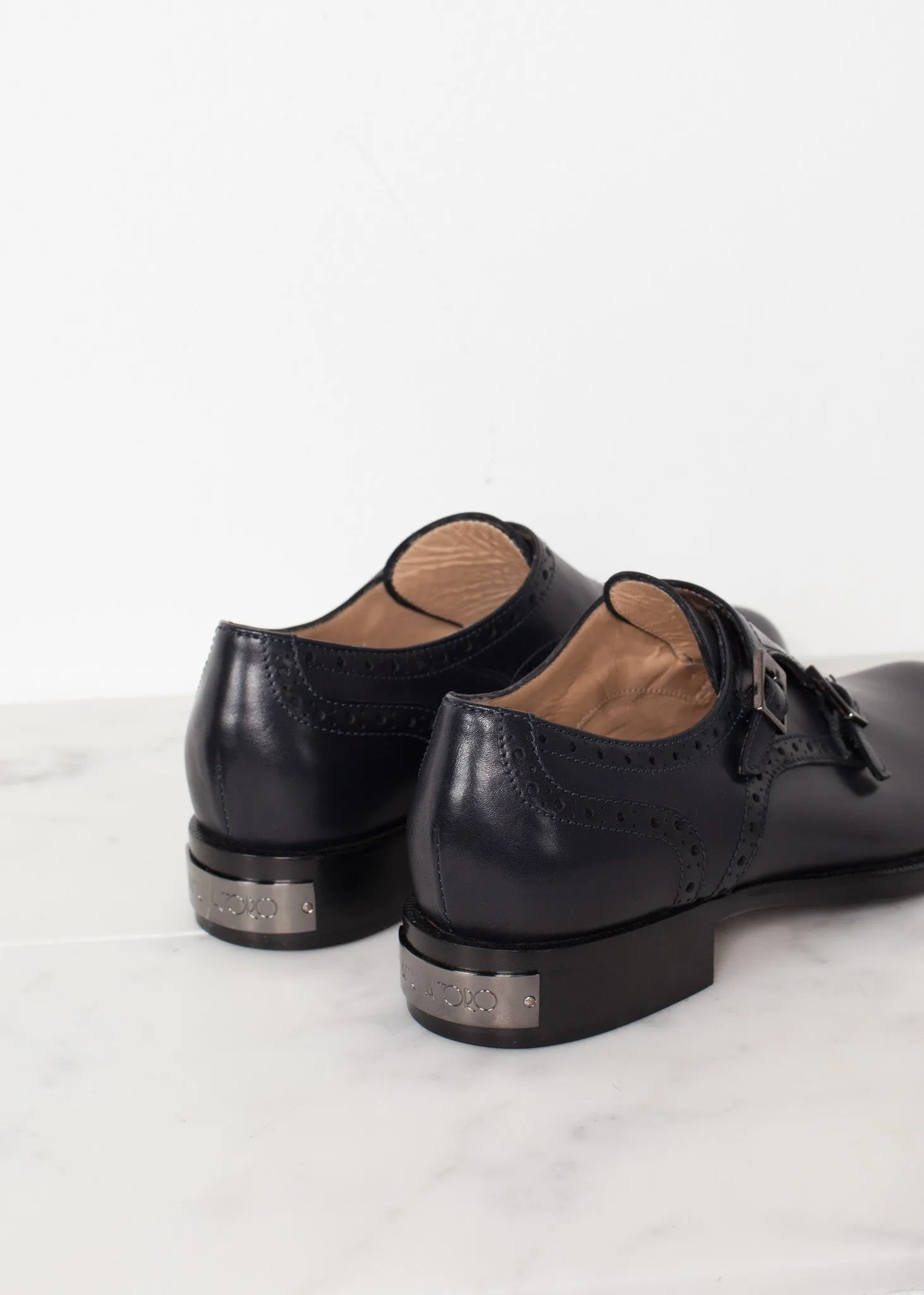 Buckle Shoe in Navy - Less Choice