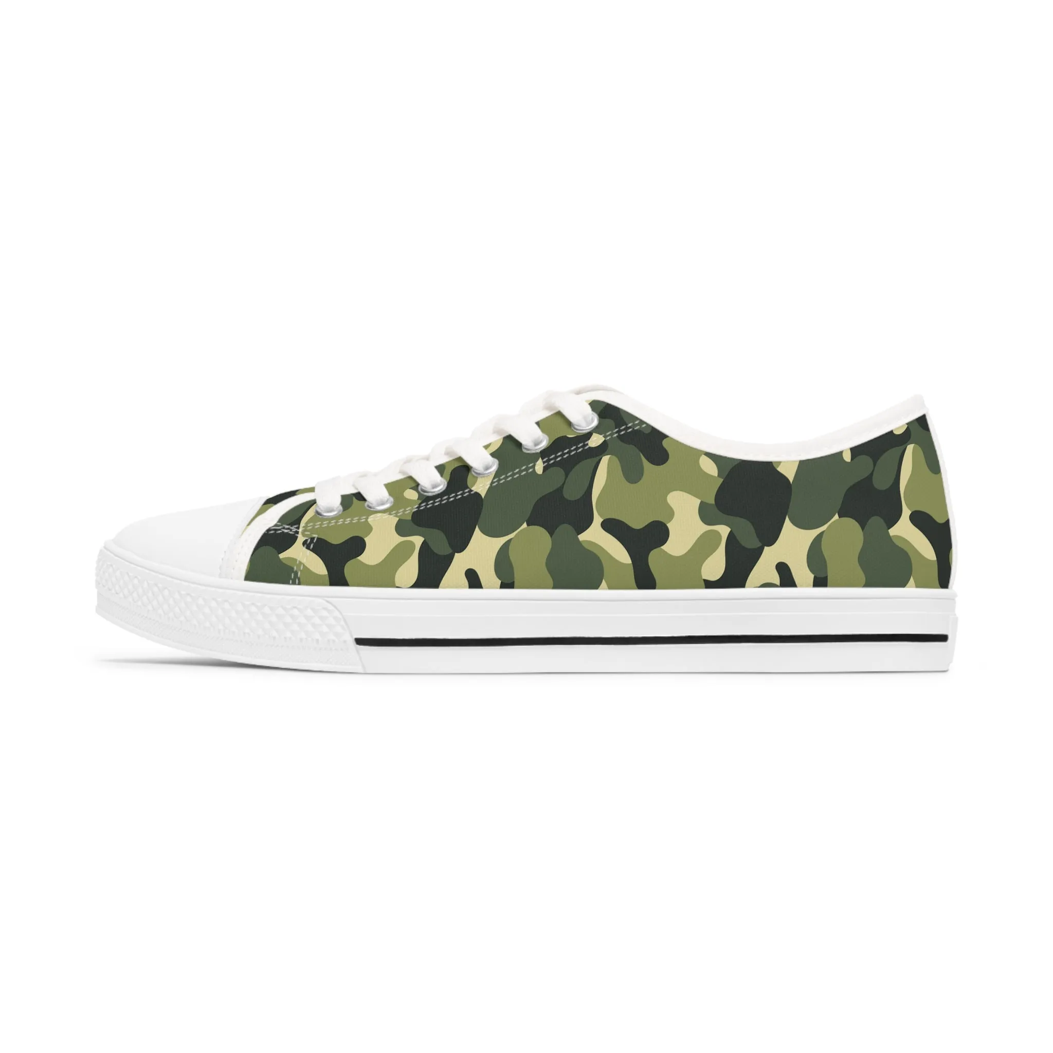 Camo no 5  Women's Low Top Sneakers