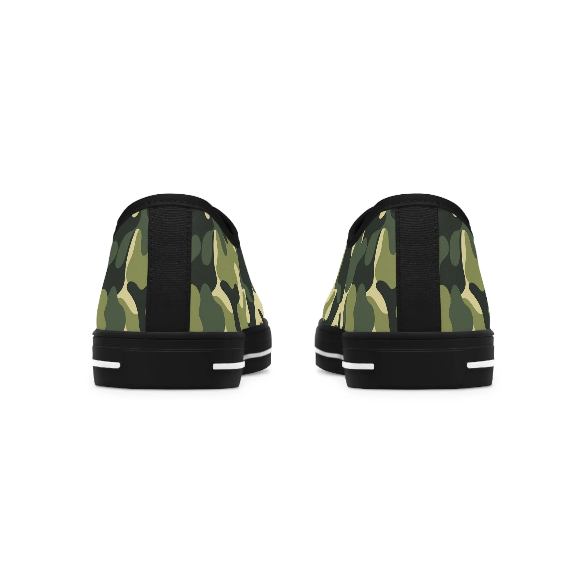 Camo no 5  Women's Low Top Sneakers