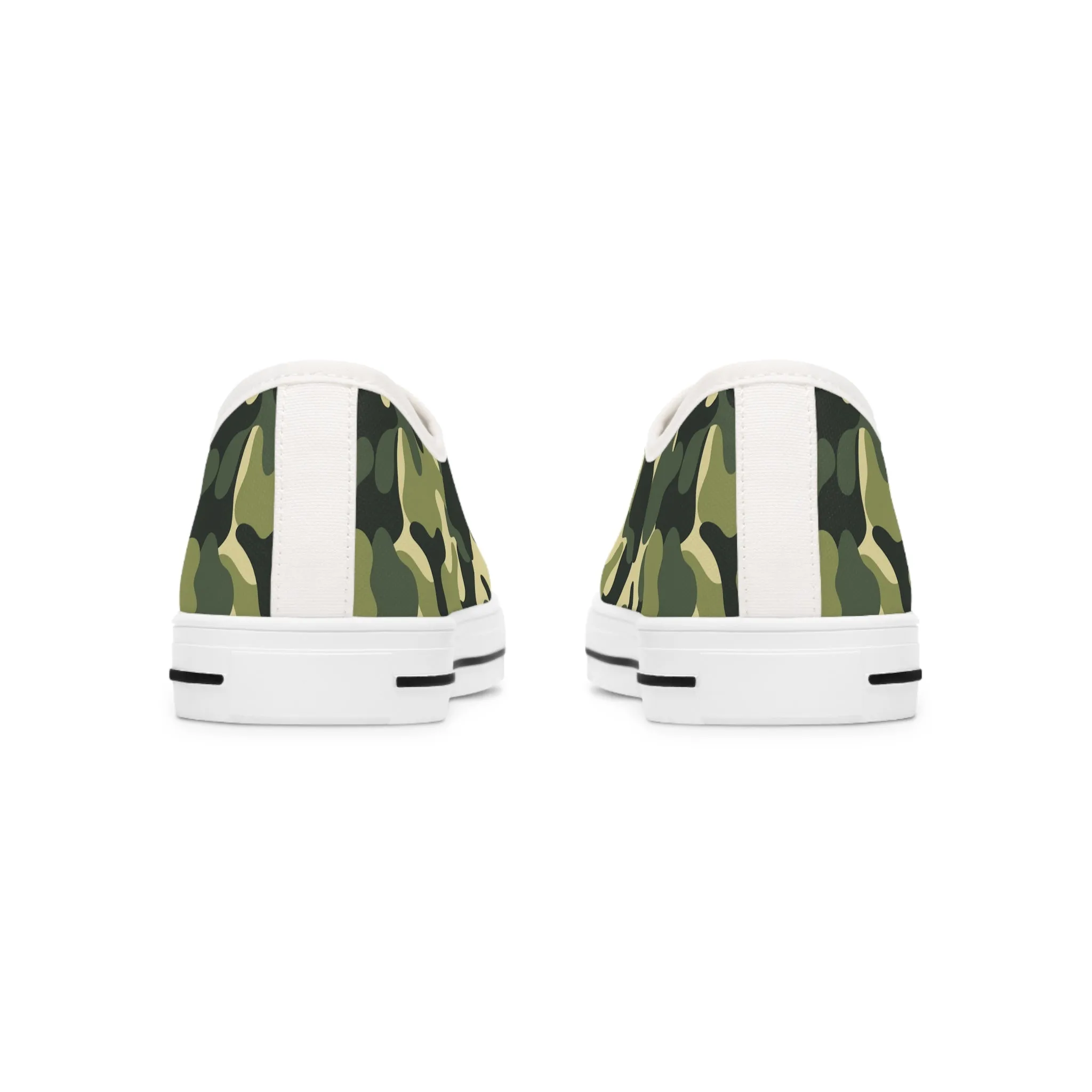Camo no 5  Women's Low Top Sneakers