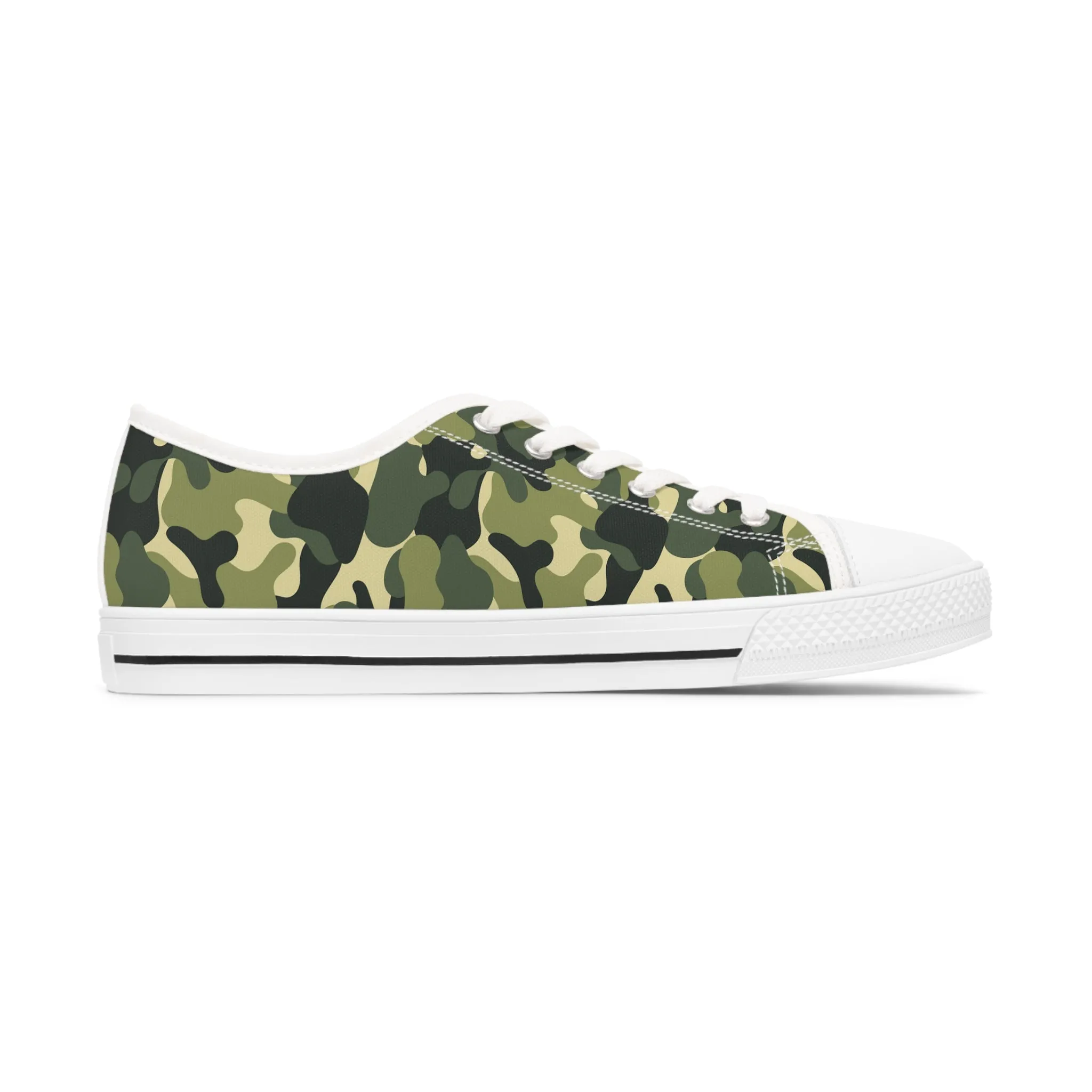 Camo no 5  Women's Low Top Sneakers