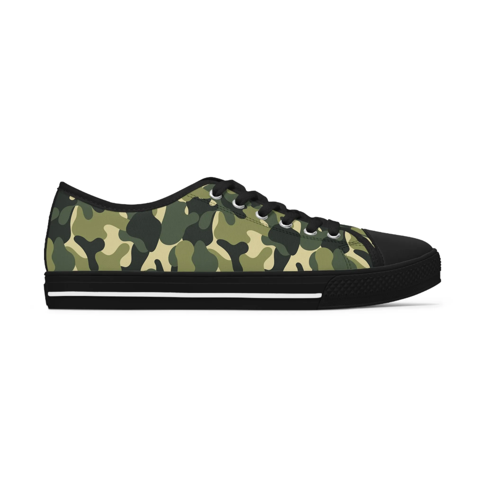 Camo no 5  Women's Low Top Sneakers