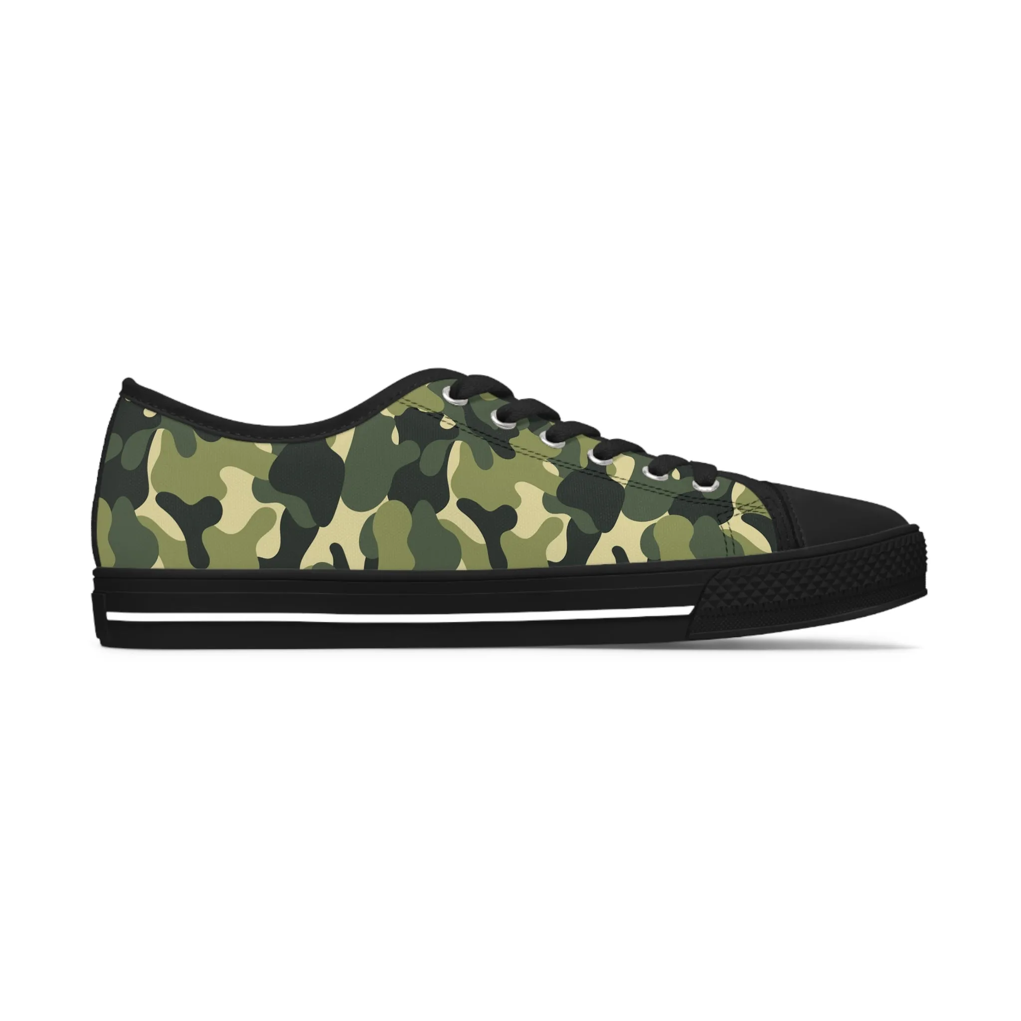 Camo no 5  Women's Low Top Sneakers