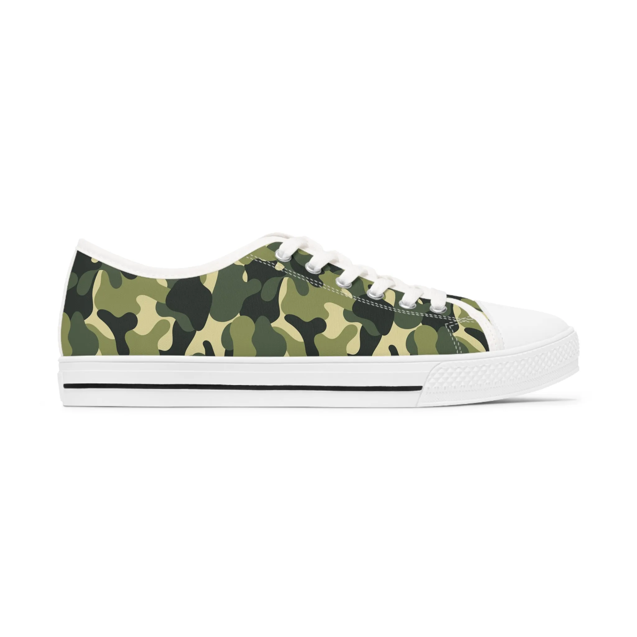 Camo no 5  Women's Low Top Sneakers