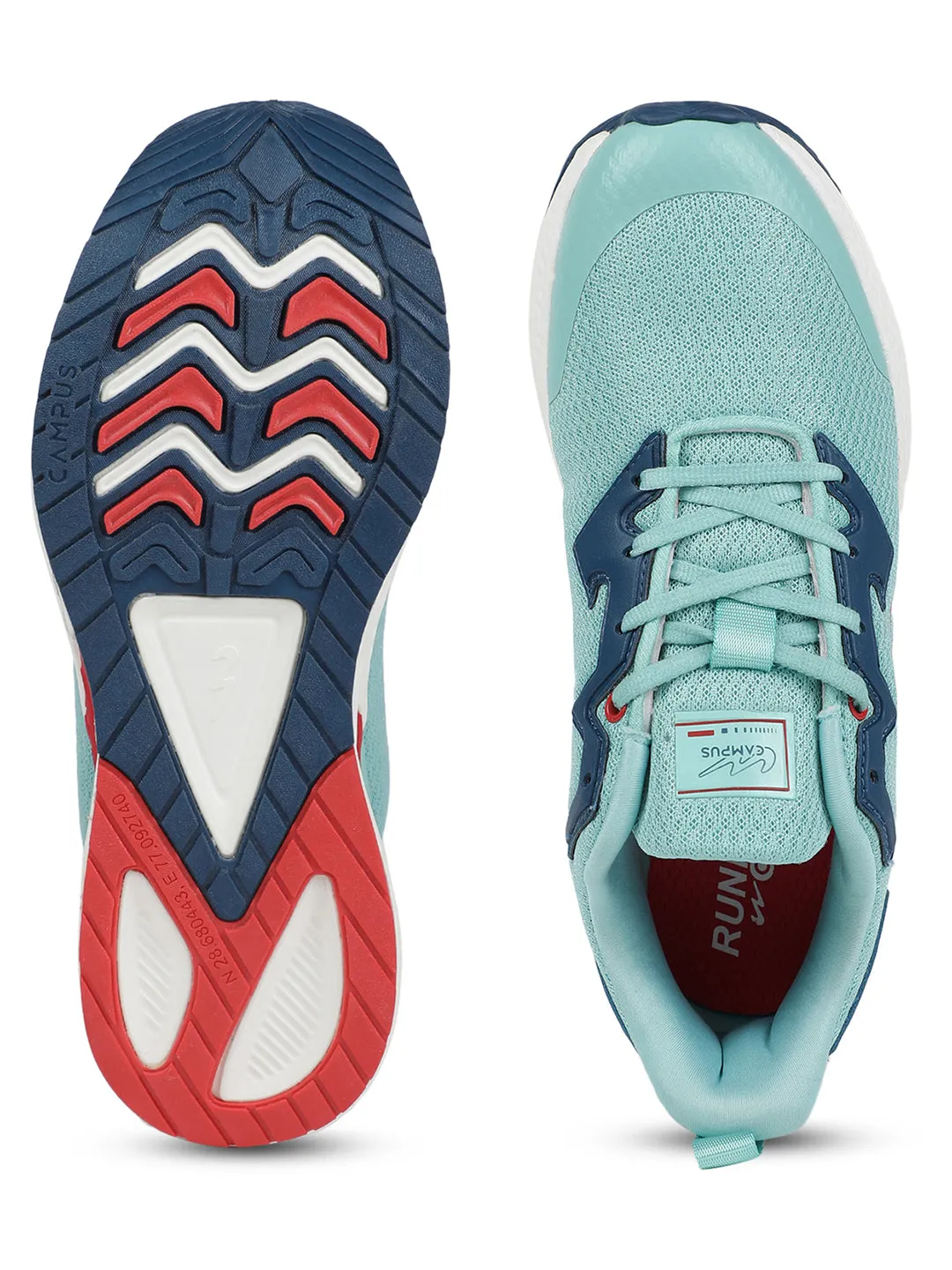 CAMP PAUL Green Men's Running Shoes