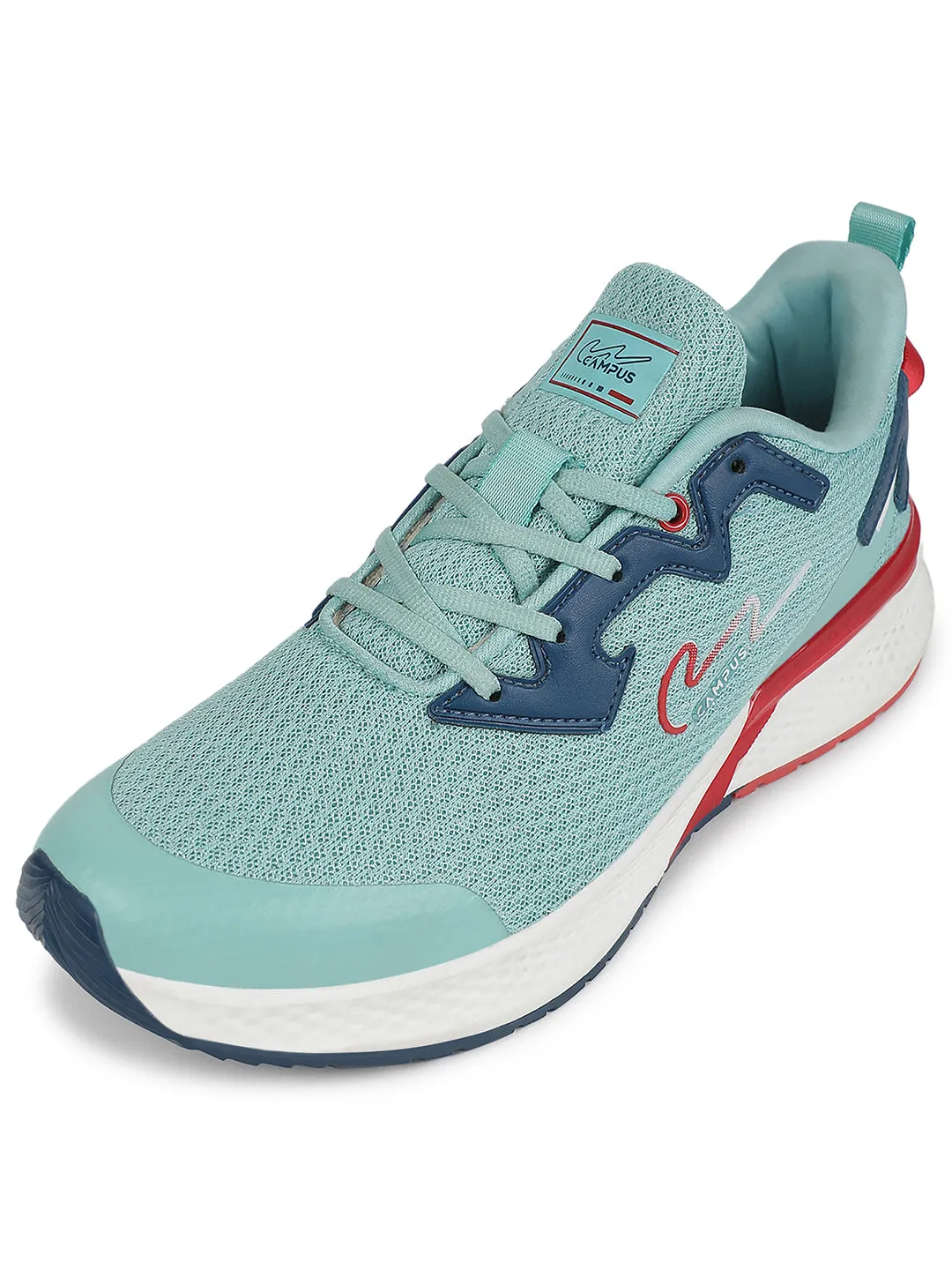 CAMP PAUL Green Men's Running Shoes