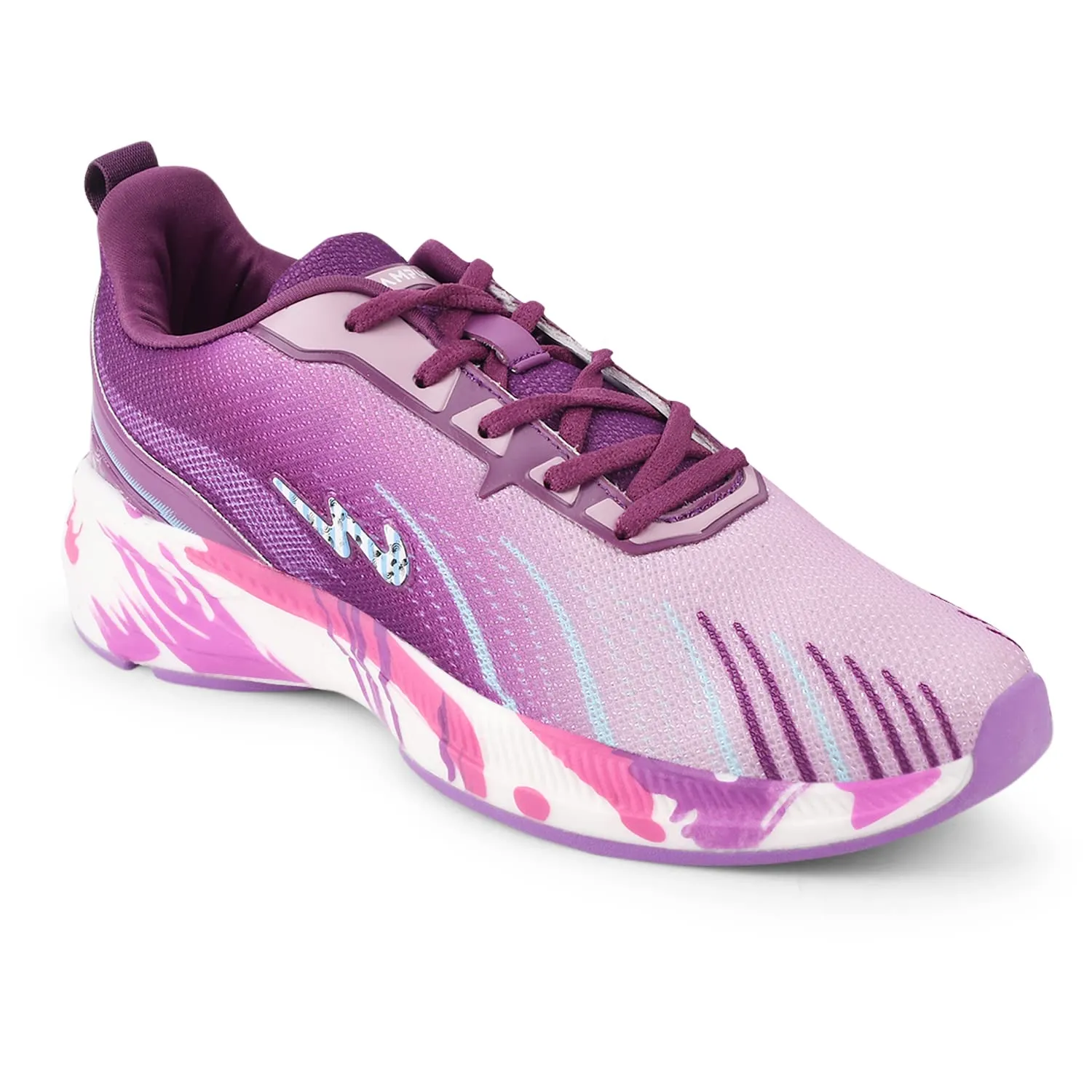 Campus Women's Camp Streak PRPL/Mauve Running Shoes - 8UK 22L-132