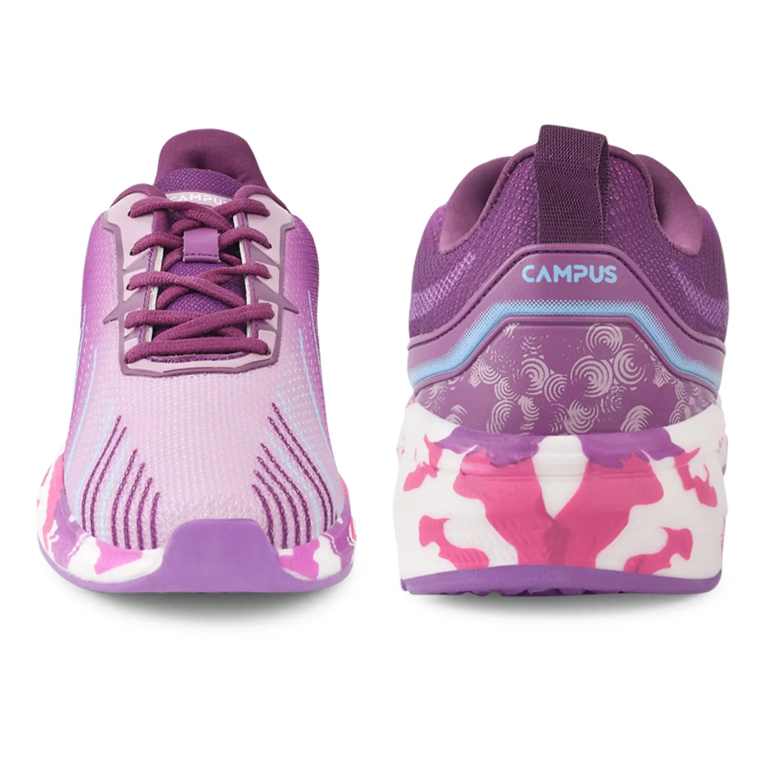 Campus Women's Camp Streak PRPL/Mauve Running Shoes - 8UK 22L-132