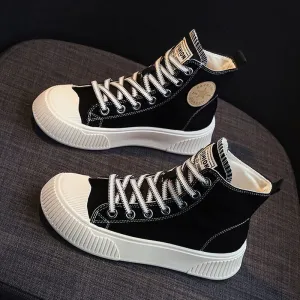 Canvas High-top Shoes