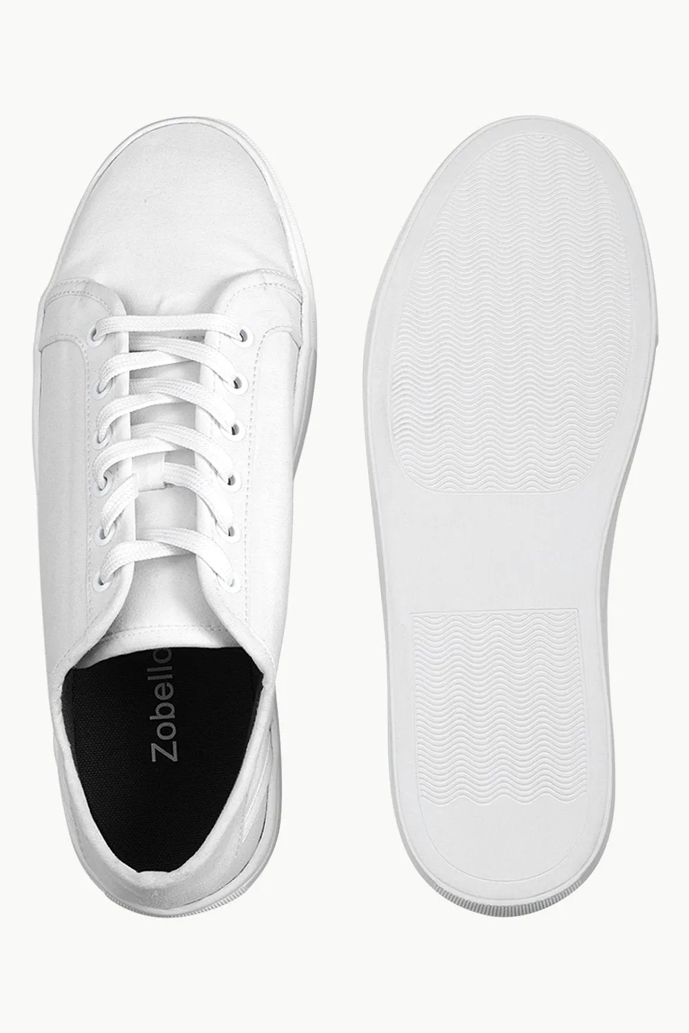 Canvas Lace Up Plimsolls