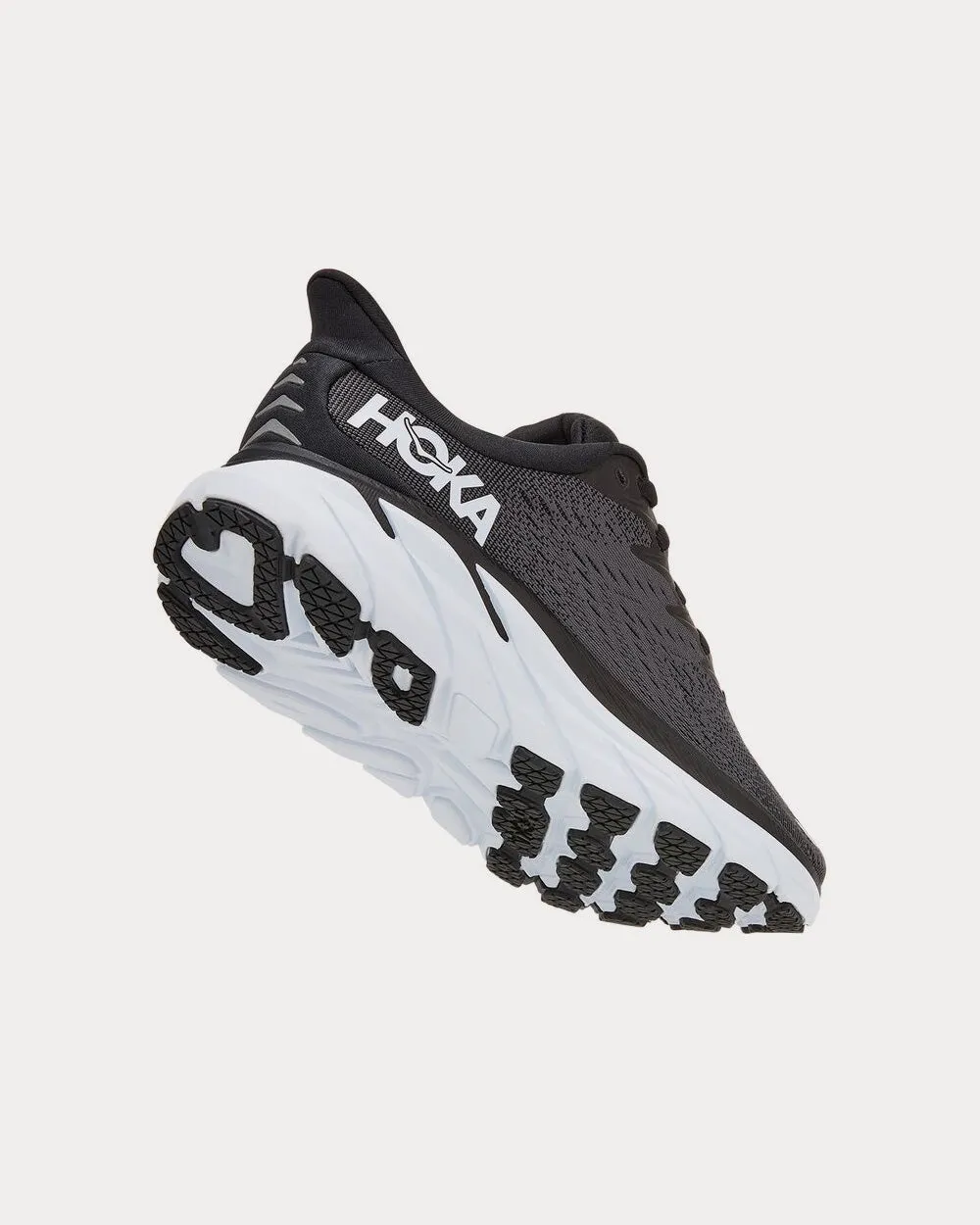 Clifton 8 Mesh Black / White Running Shoes