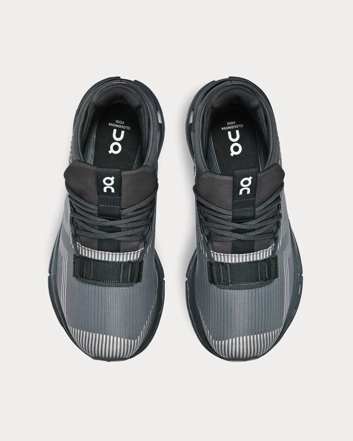 Cloudnova Void Eclipse / Undyed White Running Shoes