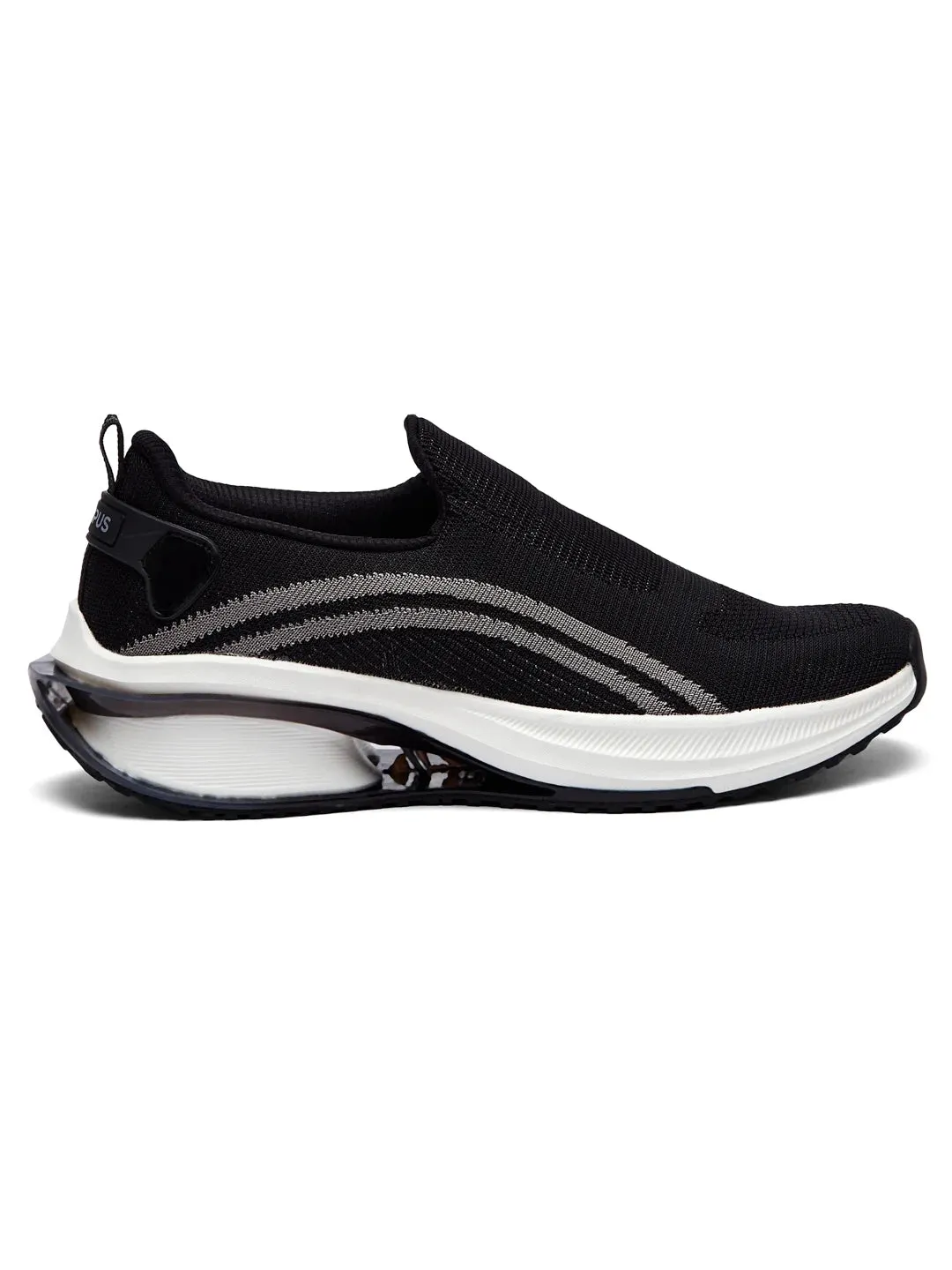 COVERT Black Men's Walking Shoes