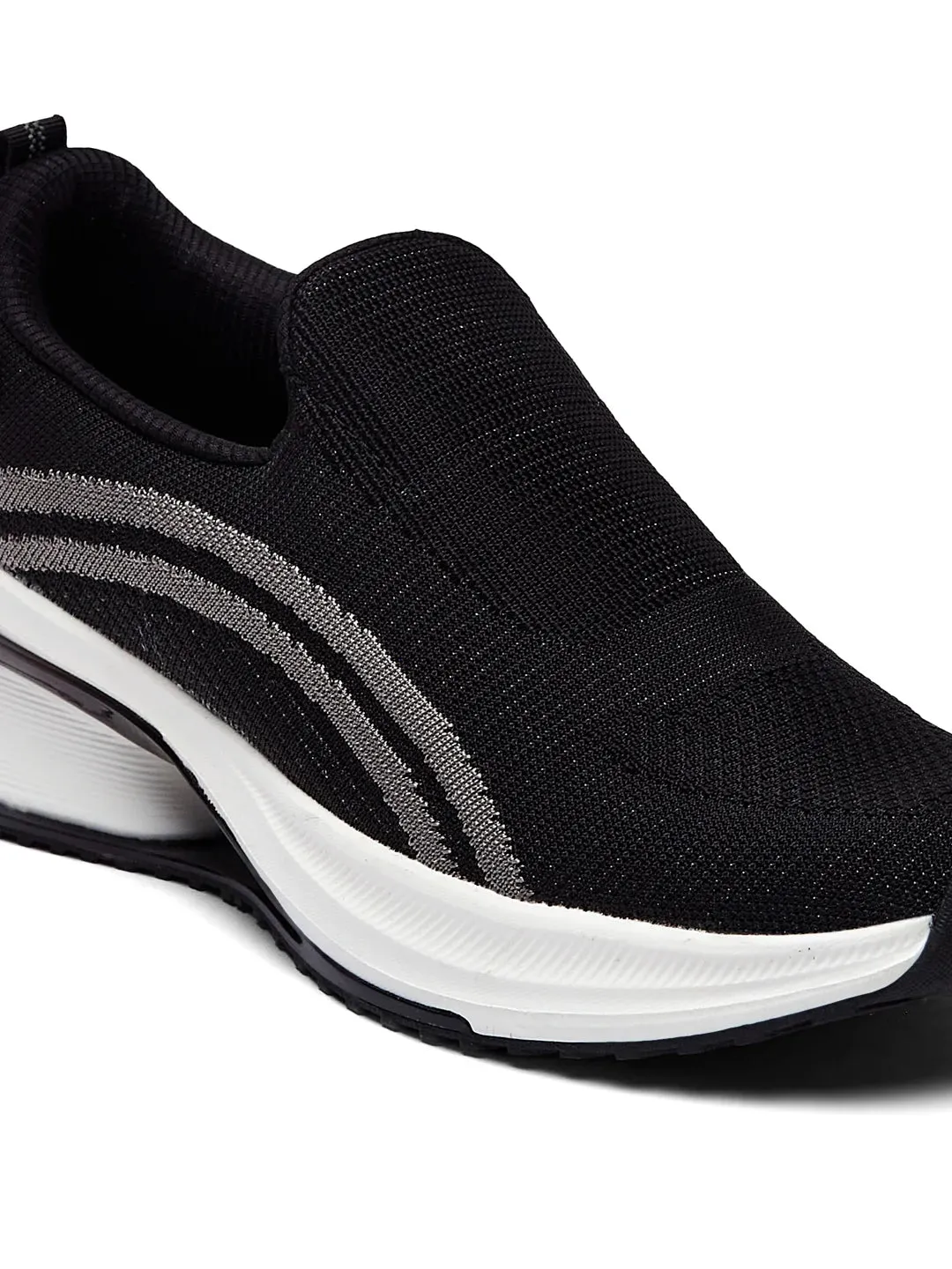 COVERT Black Men's Walking Shoes