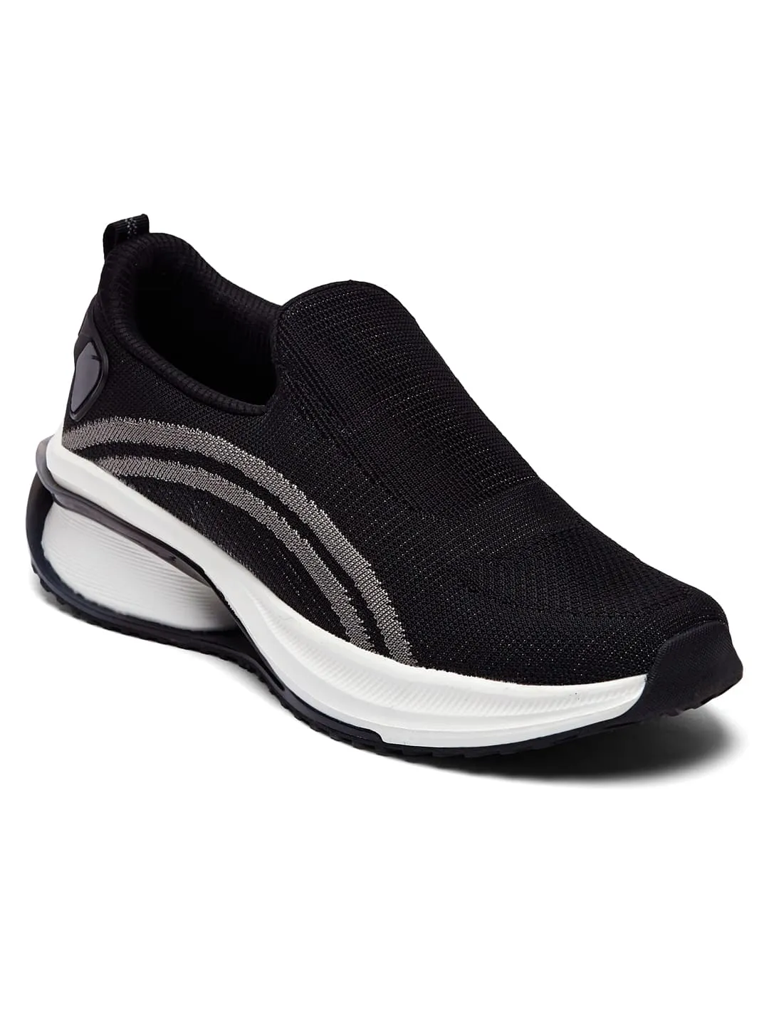 COVERT Black Men's Walking Shoes