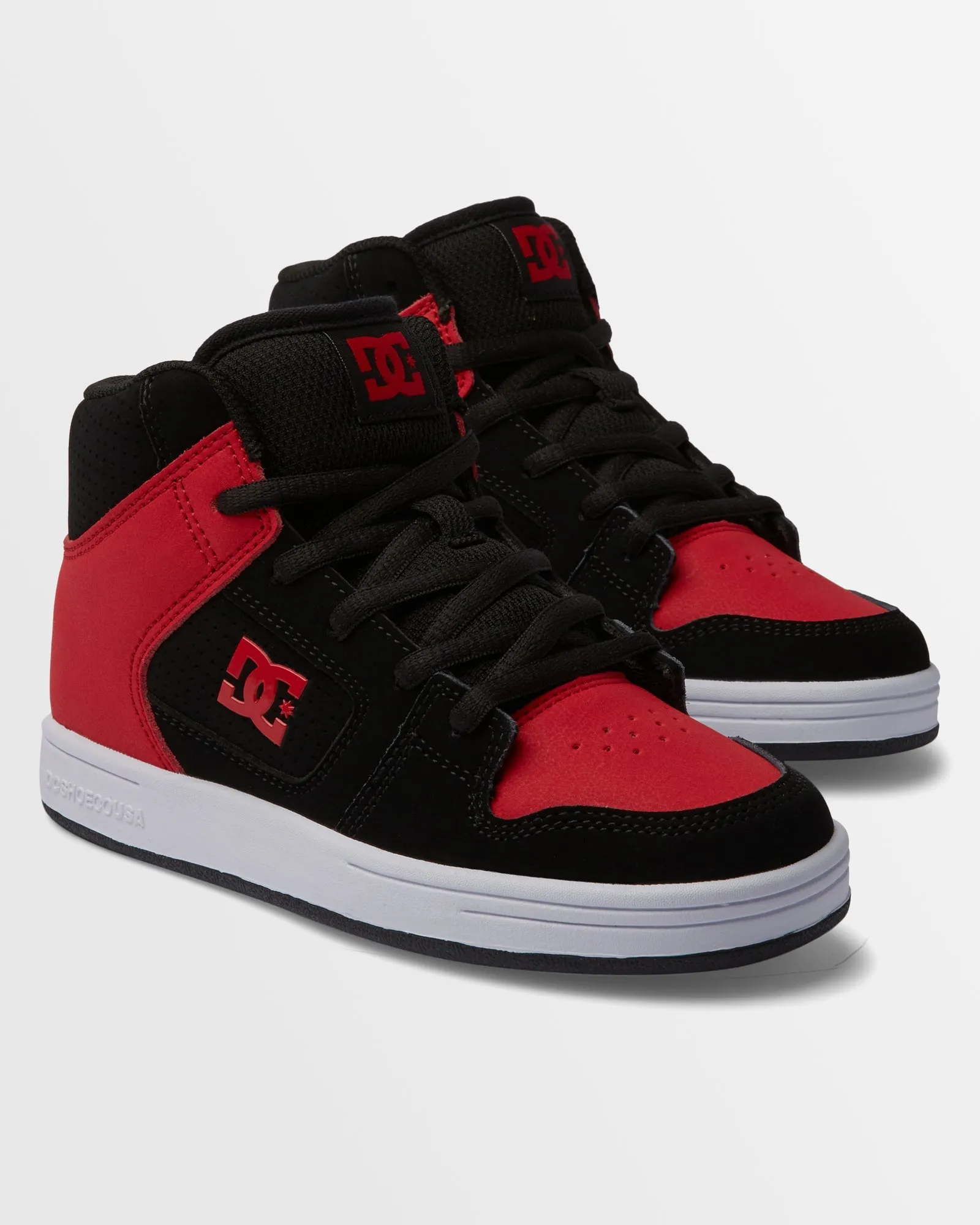 DC Manteca 4 Hi YOUTH - BLACK/RED