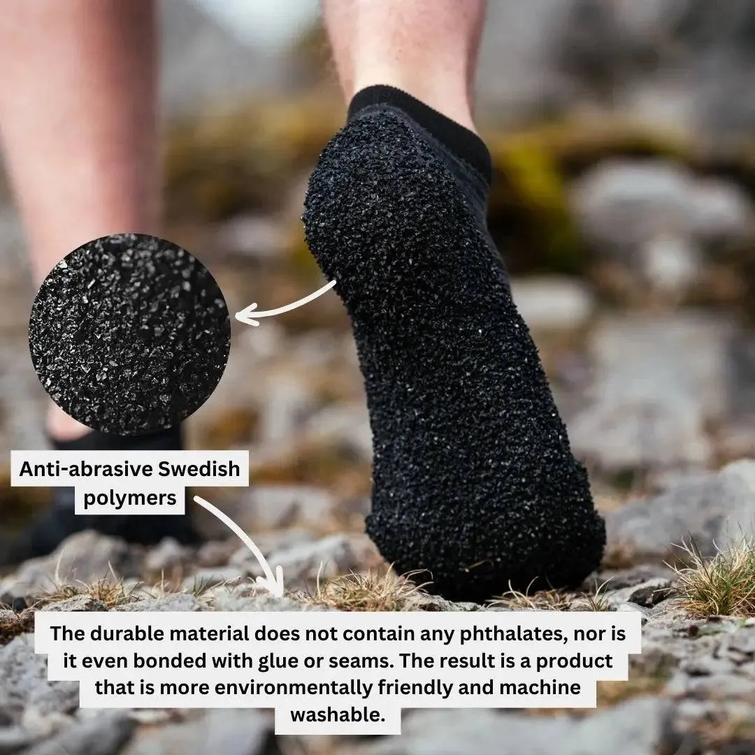 DIRTS Black Barefoot Sock Shoes (1 x Pair)