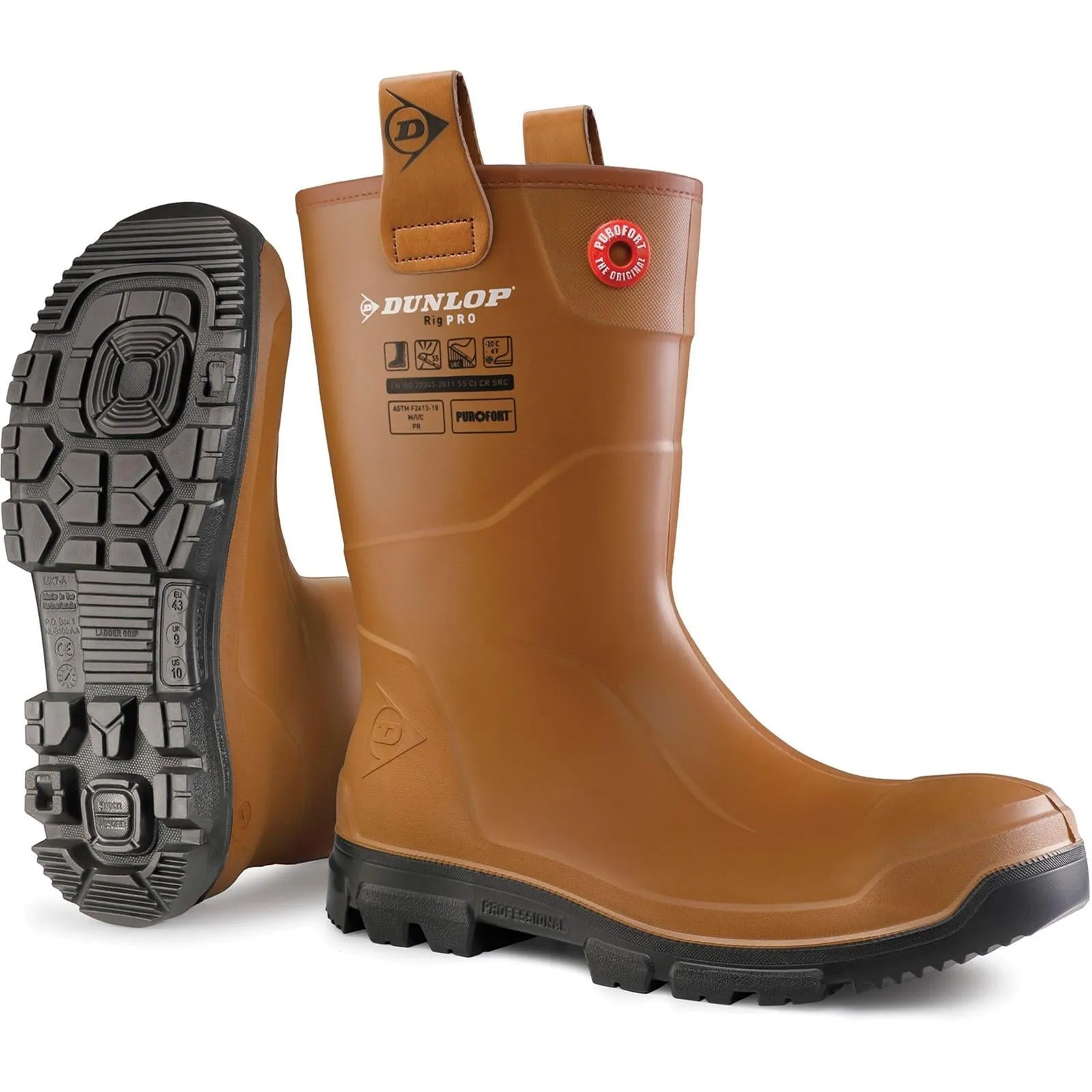 Dunlop Purofort RigPRO Full Safety Wellington Boots