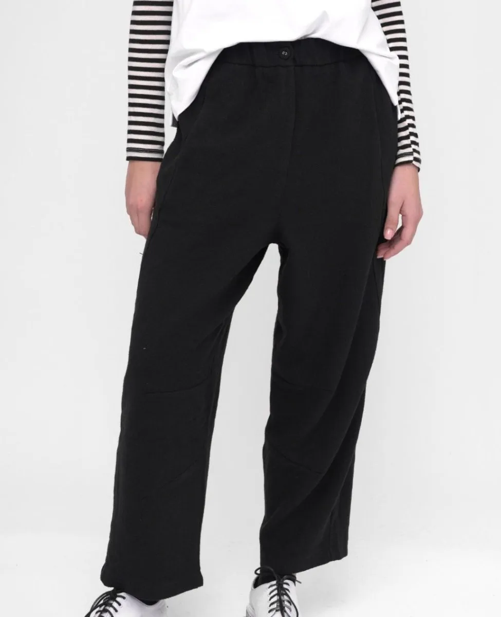Elastic Waist Cotton Pant
