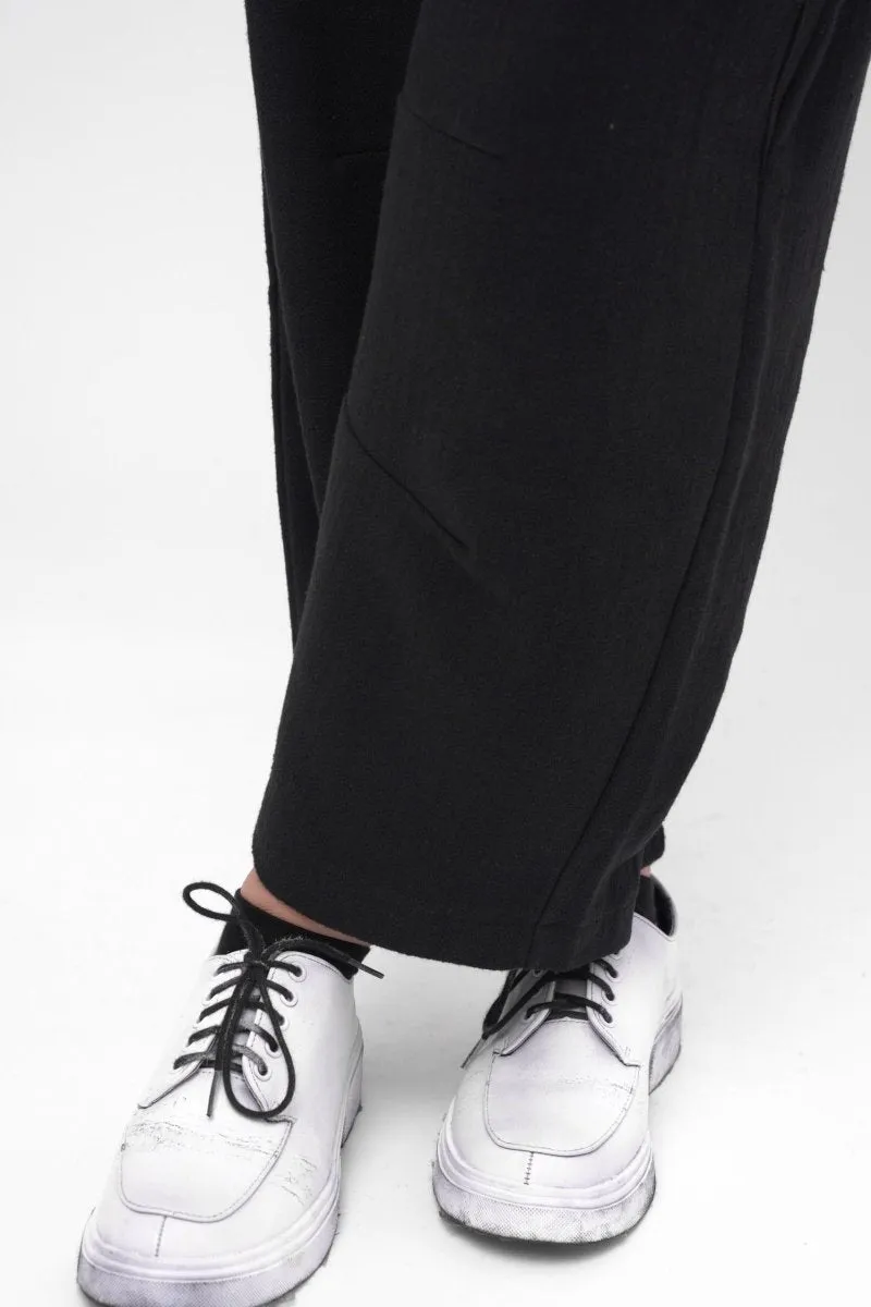 Elastic Waist Cotton Pant