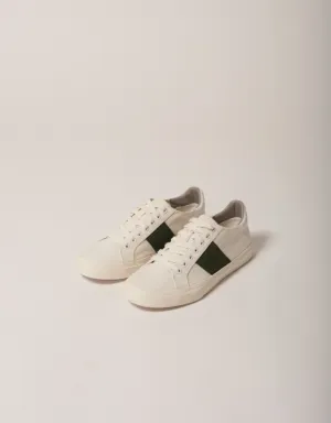 Elliott Footwear Low Classic Recycled Canvas White/Green