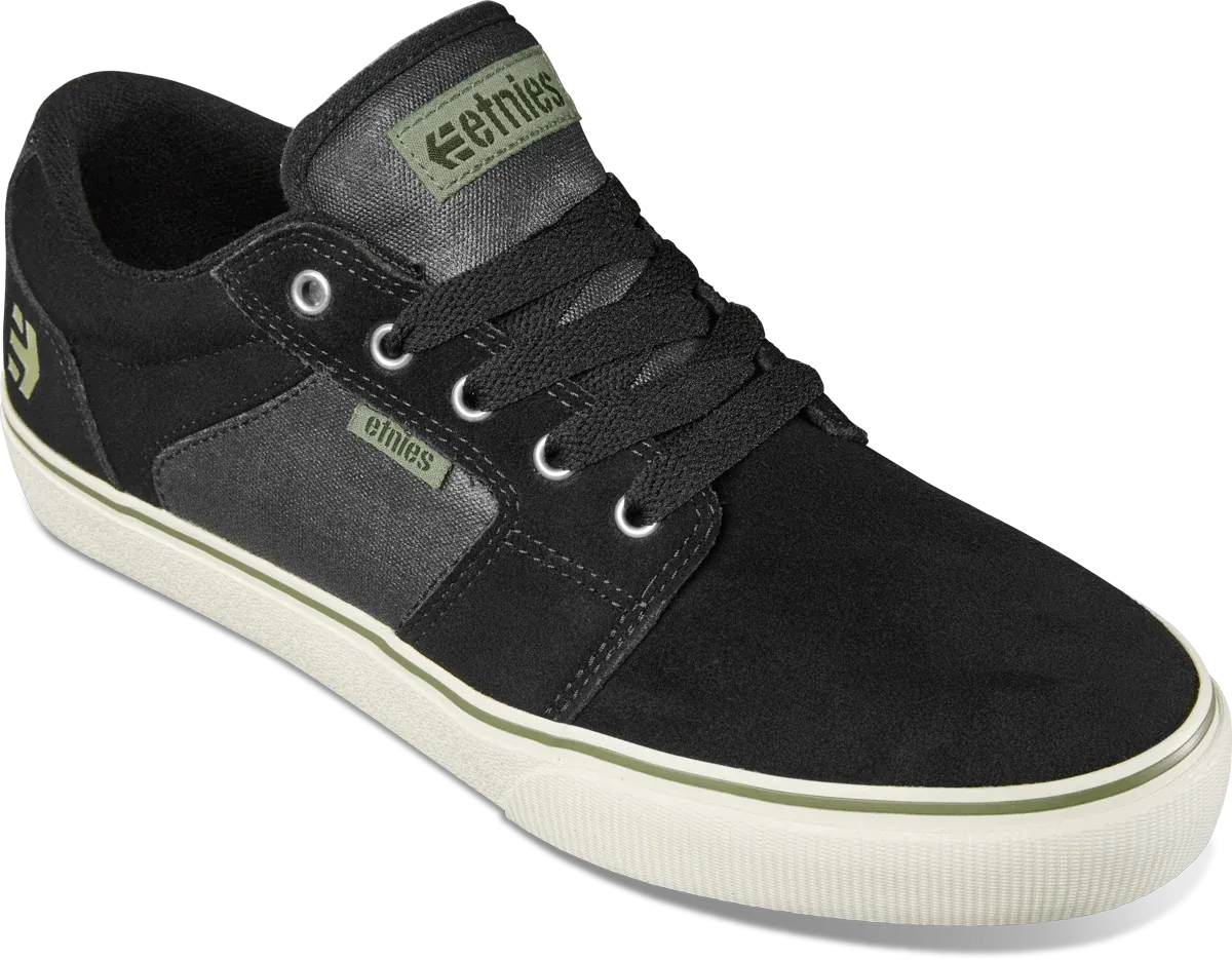 Etnies Barge LS - Black/White/Silver
