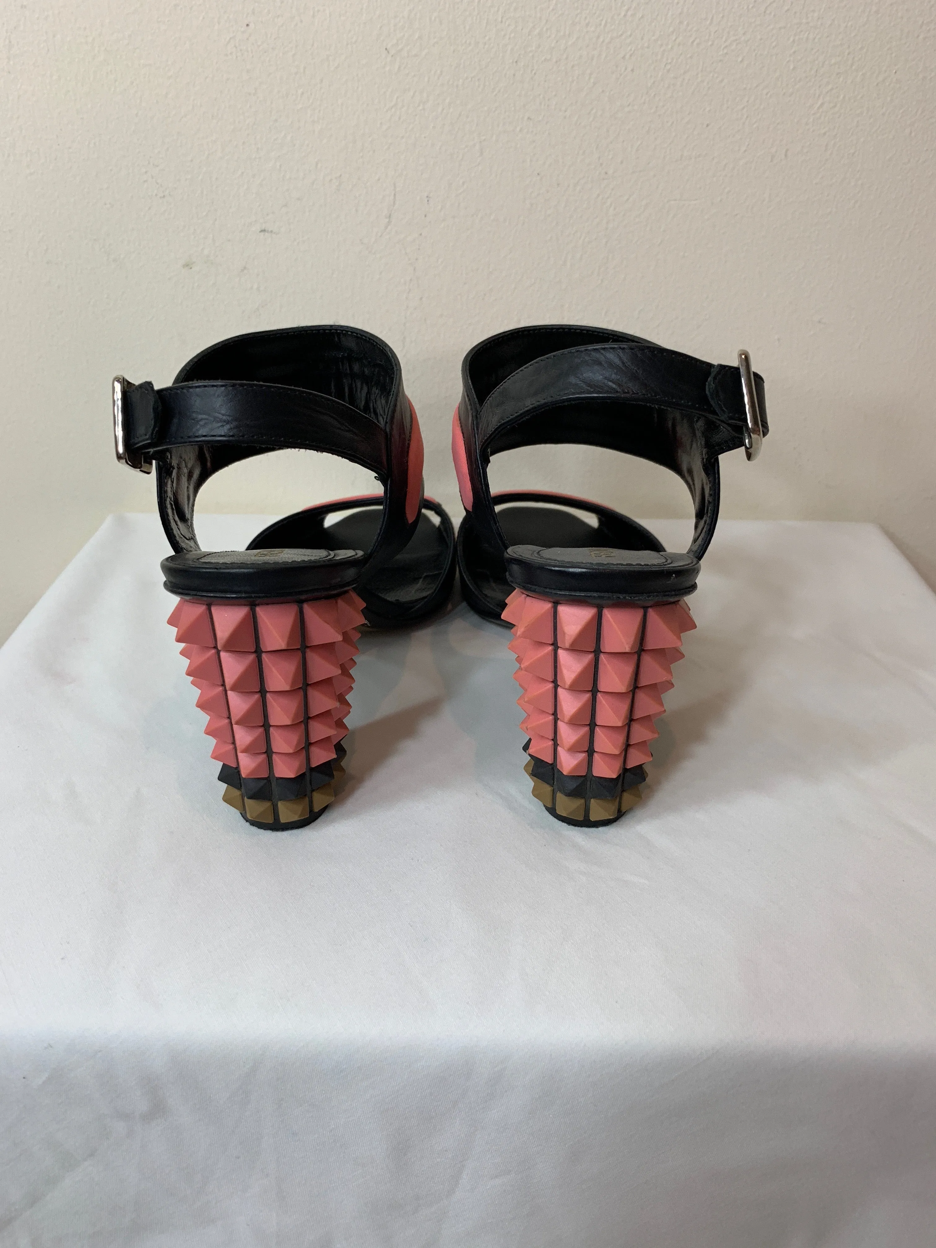 Fendi Polifonia Stud Sandal
