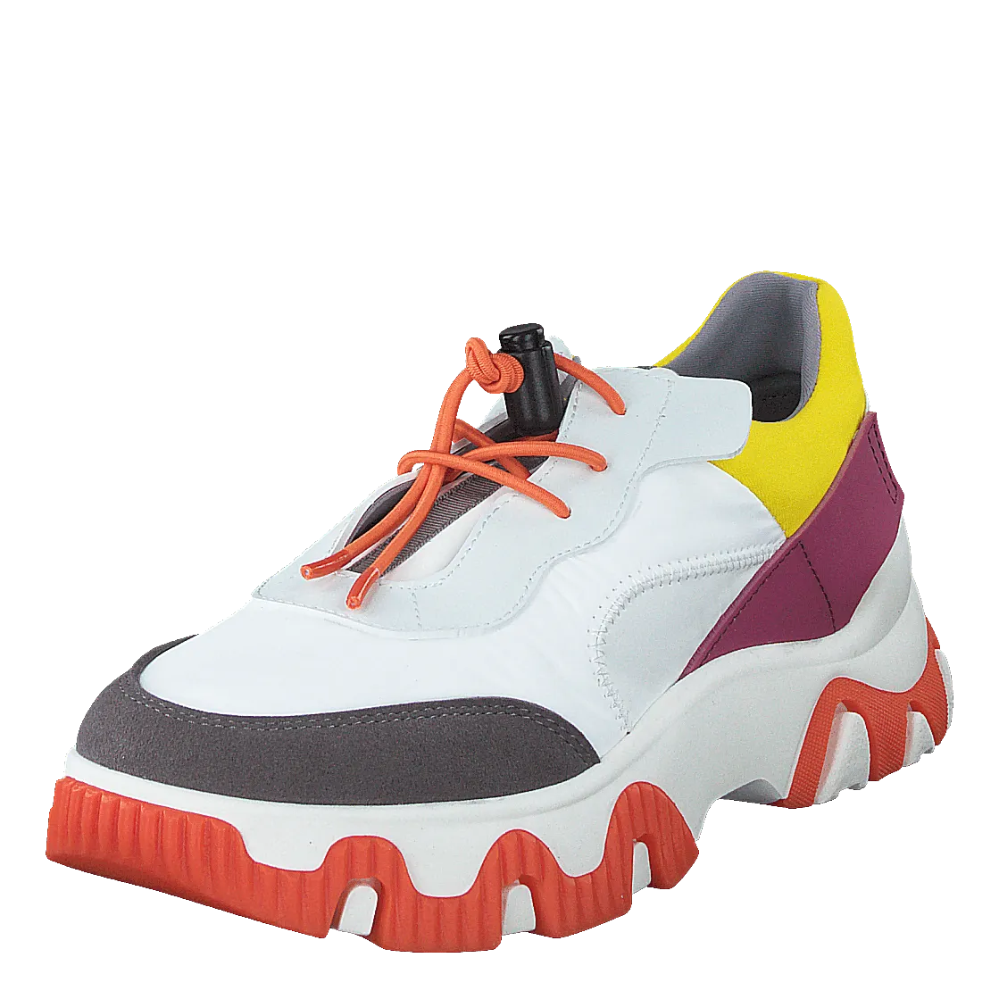 Fian634fly Multi-offwhite-yellow-fuchia