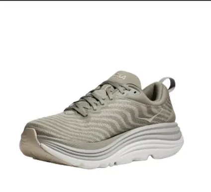 HOKA ONE Men's Gaviota 5 Everyday Running Sneaker - Barley/Oat Milk