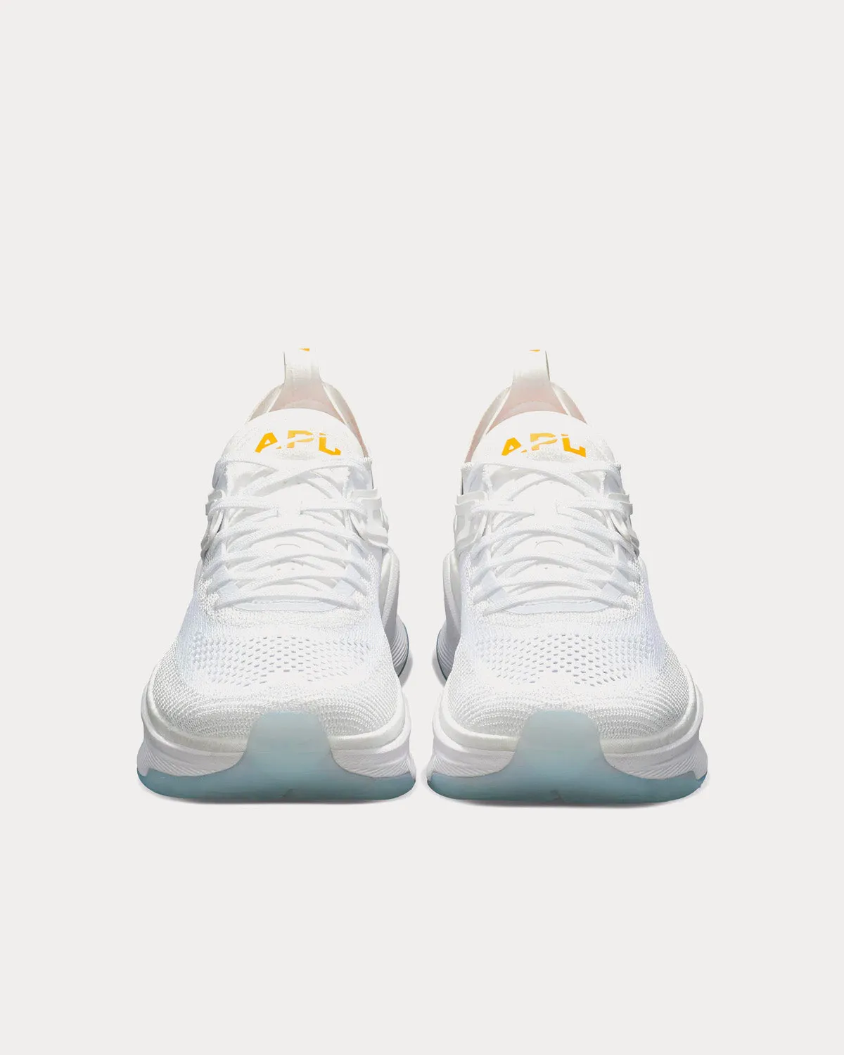 HySpeed White / McLaren Orange Running Shoes