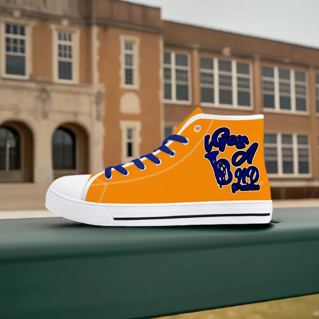 iGot Band Praktice Womens High Top Canvas Shoes - Customized Tongue