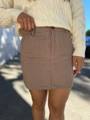 In the Saddle Mini Skirt
